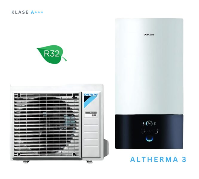 Daikin Altherma 3 ar atdalītu hidro moduli (bez boilera)